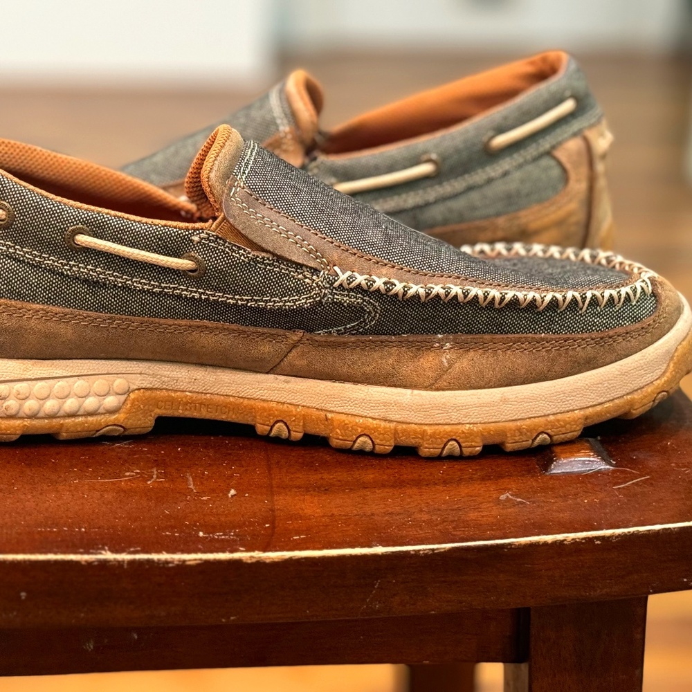 Twisted X Slip On Driving Moccasin